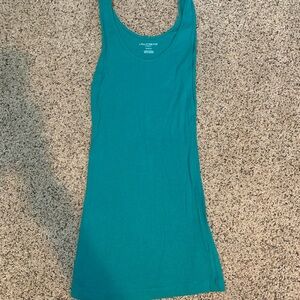 A Pea in the Pod Vibrant Teal Tank Top